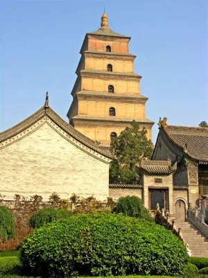 Giant Wild Goose Pagoda Mystical History and Architectural Marvel!