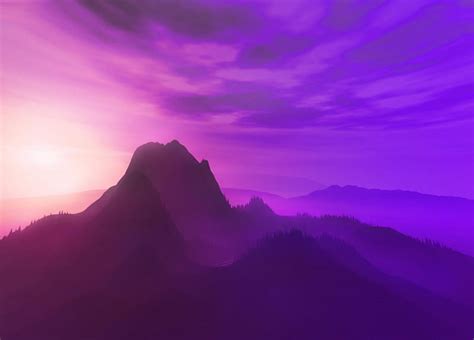 Purple Cloud Peak: Majestic Mountain Vista and Ancient Spiritual Significance!