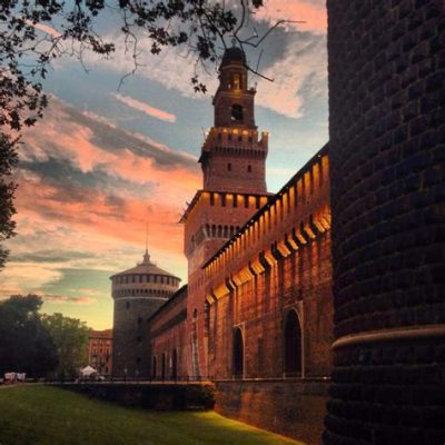 The Visconti-Sforza Castle:  A Majestic Foray Into Milanese History and Artistic Splendor!